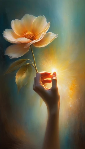 flower painting,lotus blossom,flame flower,flower of water-lily,jianfeng,flower art,golden lotus flowers,lotus with hands,hand digital painting,passion bloom,flower illustrative,orange rose,lotus flowers,yellow rose background,oil painting on canvas,hosseinpour,yellow sun rose,oil painting,blooming lotus,candlelight,Conceptual Art,Daily,Daily 32