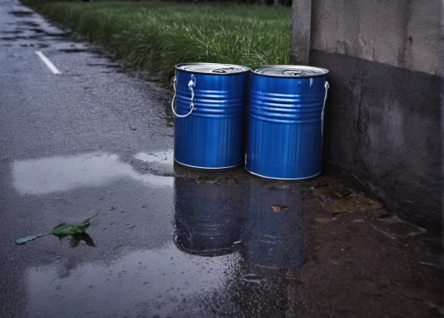 blue coffee cups,rainwater,rain water,waste bins,stormwater,pluvial,rainwater drops,plastic cups,disposable cups,rainaldi,rainfall,garbage cans,empty cans,after rain,trashcans,dustbins,litter,rain stoppers,drainages,trash cans,Photography,Documentary Photography,Documentary Photography 14