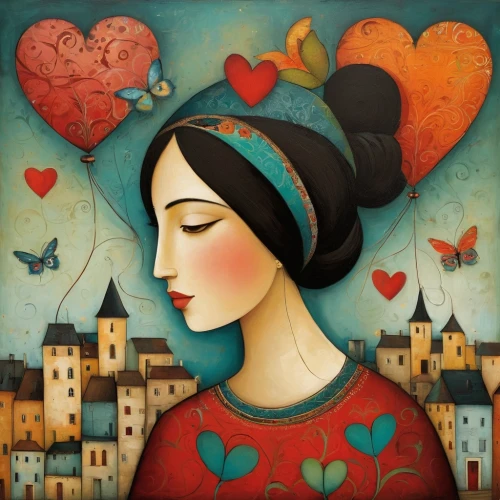painted hearts,colorful heart,winged heart,birds with heart,stitched heart,romantic portrait,queen of hearts,coeur,heart with crown,heart clipart,saint valentine,juliet,linen heart,flying heart,valentierra,heart background,heart,saint valentine's day,milentijevic,jasinski,Art,Artistic Painting,Artistic Painting 29
