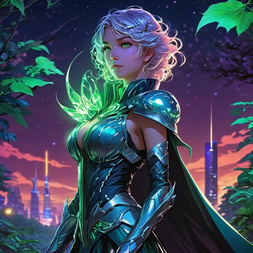 meteora,diana,eldena,mayura,karavas,alera,peri,kamille,green aurora,celera,korana,aurora,sandahl,elona,varya,arianrhod,talara,alpana,maeve,allura,Conceptual Art,Fantasy,Fantasy 07