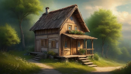 lonely house,little house,small house,wooden house,house in the forest,small cabin,summer cottage,wooden hut,cottage,home landscape,ancient house,miniature house,log home,country cottage,log cabin,old house,forest house,old home,dreamhouse,traditional house,Conceptual Art,Daily,Daily 32