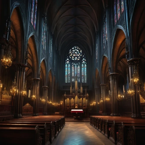 sanctuary,cathedral,gothic church,ecclesiatical,the cathedral,gesu,presbytery,duomo,organ pipes,nidaros cathedral,ecclesiastical,transept,aisle,liturgy,haunted cathedral,pipe organ,choir,cathedrals,choral,koln,Illustration,Realistic Fantasy,Realistic Fantasy 16
