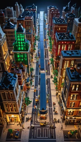 lego city,microdistrict,micropolis,lego background,voxel,metropolis,christmas town,megapolis,manhattan,voxels,city blocks,simcity,city at night,lego trailer,3d render,fantasy city,new york streets,superblocks,from lego pieces,pedestrianized,Illustration,Retro,Retro 10