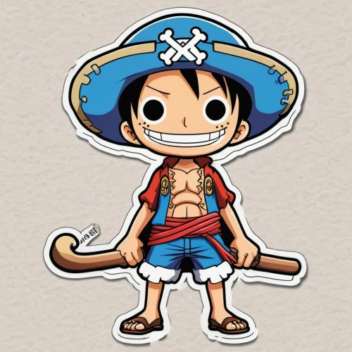 luffy,wano,garp fish,garp,ruffy,onepiece,gyakuten,straw hat,nakama,bonney,sabo,calm usopp,oda,straw hats,pirata,naomasa,enel,hanbei,aladin,fundoshi,Unique,Design,Sticker