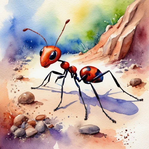 red ant,ichneumon,black ant,tortricinae,miniopterus,eega,camponotus,antineoplastons,ant,myrmecia,glossy black wood ant,trichoptera,primicerius,anisoptera,antman,scarlet lily beetle,hymenopteran,termite,zygaenidae,fire ants,Illustration,Paper based,Paper Based 24