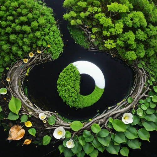 green wreath,flower wreath,door wreath,art deco wreaths,wreath,blooming wreath,koru,semi circle arch,holly wreath,wreath of flowers,tunnel of plants,floral wreath,highway roundabout,plant tunnel,rose wreath,garden cress,flower clock,circular ornament,wreaths,green border,Illustration,Black and White,Black and White 19