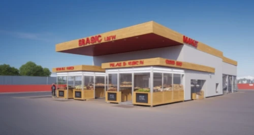 retro diner,drive in restaurant,e-gas station,minimart,electric gas station,gas station,filling station,tram car,petrol pump,prefabricated buildings,ovitt store,ben's chili bowl,ecomstation,food hut,brt,trolley bus,bdi,battery food truck,forecourts,dhl,Photography,General,Realistic