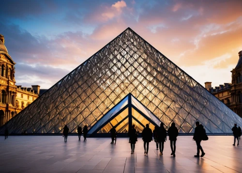 louvre museum,louvre,glass pyramid,pyramide,french digital background,universal exhibition of paris,pyramidal,paris,paris clip art,giza,parigi,beautiful buildings,windows wallpaper,tourisme,pyramid,french building,france,pyramids,soumaya,extrapyramidal,Illustration,Abstract Fantasy,Abstract Fantasy 22