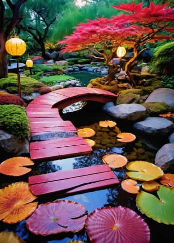 japan garden,japanese garden,japanese garden ornament,koi pond,japanese zen garden,lily pond,lotus pond,garden pond,beautiful japan,zen garden,japan landscape,japon,japanese umbrellas,lily pads,ritsurin garden,water lotus,lotus on pond,lilly pond,japanese lantern,sake gardens,Conceptual Art,Oil color,Oil Color 23