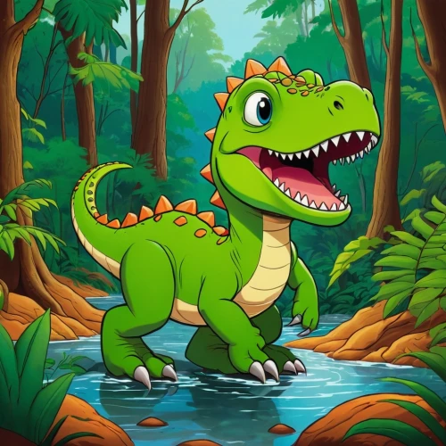 dinosaruio,guanlong,dino,dinosaurian,titanosaurian,crocodile,philippines crocodile,missisipi aligator,dryosaurus,ladinos,esdraelon,landmannahellir,muggar crocodile,tyrannosaurus,trex,tyrannosaurus rex,trexlertown,little crocodile,kritosaurus,aligator,Illustration,Children,Children 01