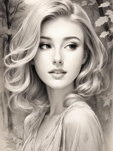 behenna,romantic portrait,vanderhorst,fantasy portrait,margairaz,marilyn monroe,photo painting,syrena,pencil drawings,pencil drawing,girl portrait,world digital painting,digital painting,delaurentis,charcoal drawing,connie stevens - female,vintage girl,margaery,charcoal pencil,digital art