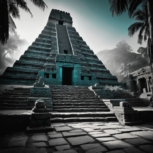 chichen itza,tikal,kukulkan,step pyramid,tempel,mayan,pakal,mesoamerican,aztec,temples,tlaloc,eastern pyramid,mexica,mypyramid,mayas,artemis temple,toltec,temple,pyramid,rathas,Photography,Black and white photography,Black and White Photography 08