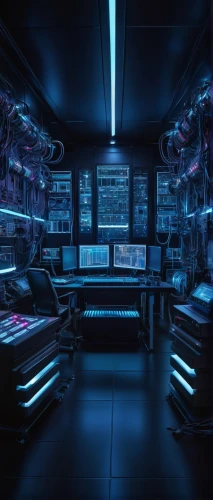 spaceship interior,computer room,control desk,cyberscene,control center,synth,cyberonics,ufo interior,cybercity,spacelab,cyberarts,cyberport,the server room,cyberia,arktika,cyberspace,reaktor,engine room,console mixing,digital cinema,Illustration,Retro,Retro 23