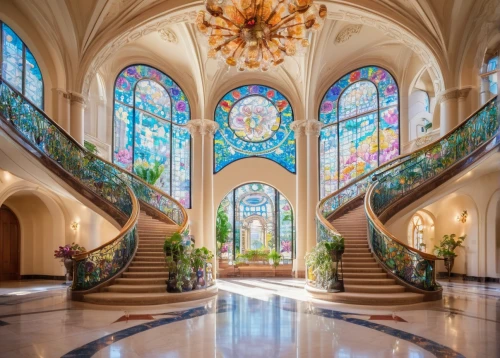 marble palace,grand hotel europe,staircase,outside staircase,fairy tale castle,fairytale castle,foyer,entrance hall,luxury hotel,foyers,entranceways,entranceway,hallway,palatial,cochere,emirates palace hotel,casa fuster hotel,palladianism,stained glass windows,staircases,Unique,Pixel,Pixel 02