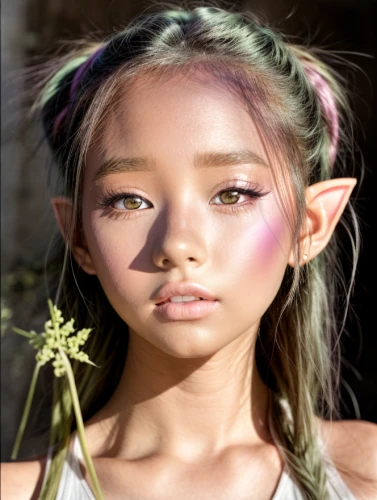 derivable,faerie,little girl fairy,elven,natural cosmetic,faery,violet head elf,elven flower,namie,garden fairy,doll's facial features,hara,tan chen chen,elf,elfin,fairy,halfling,inka,rosa ' the fairy,fantasy portrait