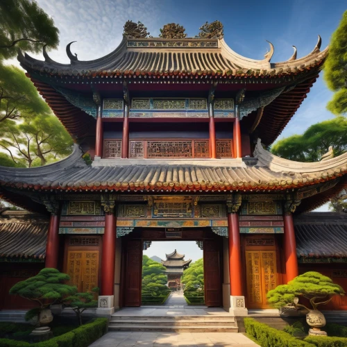 asian architecture,hall of supreme harmony,buddhist temple,zhaozhou,jinyuan,pagodas,kangxi,longhua,sanshui,jiangxia,yangquan,tianxia,hanhwa,hyang garden,dojo,taman ayun temple,huangdi,yangzhou,jiangnan,changgyeonggung palace,Conceptual Art,Daily,Daily 27