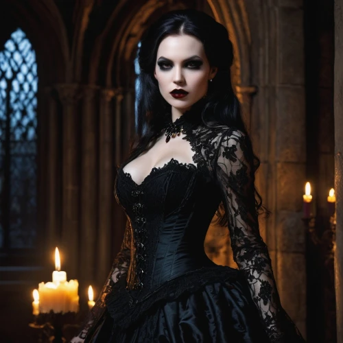 gothic woman,gothic dress,gothic portrait,gothic style,gothic,corsetry,dark gothic mood,victoriana,corseted,vampire woman,bewitching,victorian style,gothicus,vampire lady,darkling,goth woman,dhampir,vampyre,vampy,vampyres,Conceptual Art,Fantasy,Fantasy 07