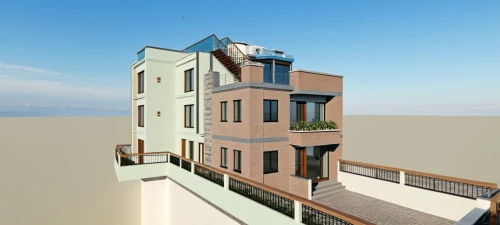 sky apartment,block balcony,3d rendering,sketchup,penthouses,lofts,an apartment,multistorey,balconies,inmobiliaria,revit,residential tower,apartment building,two story house,cubic house,condominia,rowhouse,model house,apartment house,architettura,Photography,General,Realistic