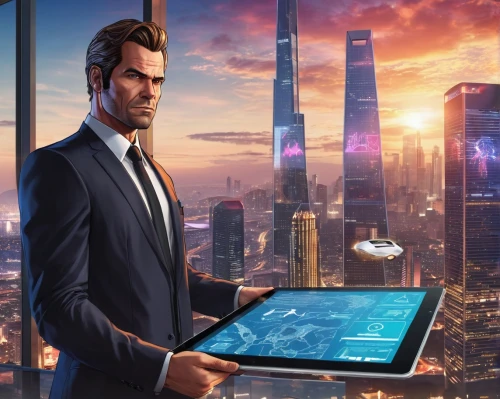 holding ipad,mobile tablet,tablet pc,man with a computer,blur office background,ultrabook,tablet computer,the tablet,gameloft,megapolis,modern office,game illustration,lexcorp,tablets consumer,computer business,digital tablet,multitouch,businessman,futurenet,apple ipad,Illustration,Vector,Vector 19