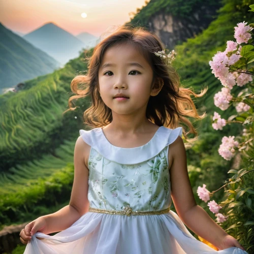 little girl in pink dress,little girl in wind,children's background,girl in flowers,girl picking flowers,mongolian girl,young girl,landscape background,mystical portrait of a girl,relaxed young girl,innocence,flower girl,flower background,beautiful girl with flowers,portrait background,chayng,little girl running,little girl fairy,nature background,jianxing,Photography,Documentary Photography,Documentary Photography 19