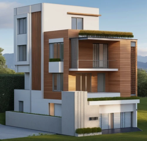 residencial,modern house,inmobiliaria,passivhaus,duplexes,modern architecture,unitech,residential house,3d rendering,revit,cubic house,condominia,homebuilding,amrapali,smart house,lodha,multistorey,immobilier,modern building,vivienda,Photography,General,Realistic