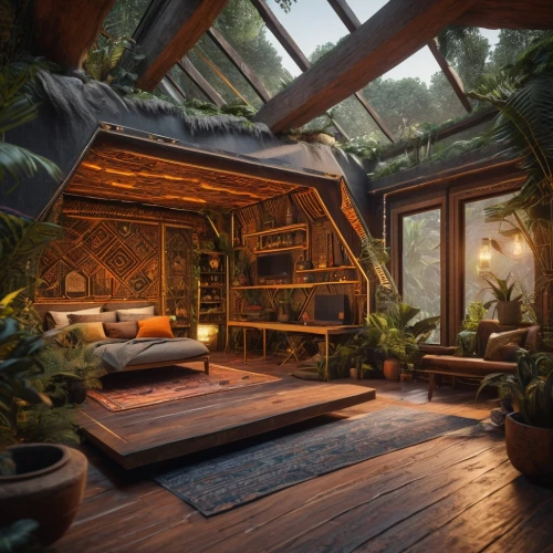 tree house hotel,sunroom,cabin,cabana,treehouse,the cabin in the mountains,tree house,beautiful home,tropical house,conservatory,wooden sauna,ornate room,great room,hideaways,small cabin,wooden roof,coziness,forest house,tropical jungle,livingroom,Photography,General,Sci-Fi