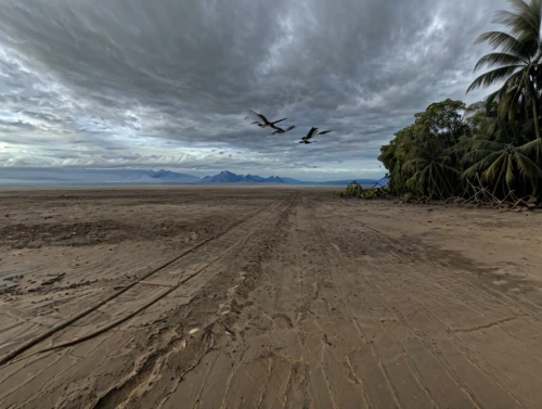 photosphere,360 ° panorama,photosynth,hokitika beach,daintree,kavieng,puntarenas,virtual landscape,nudgee,hokitika,honiara,simeulue,footprints in the sand,the pictures of the drone,dji spark,hinchinbrook,turangawaewae,drone shot,360 °,drone view