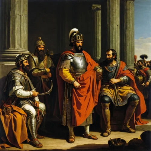 principios,legio,imperatore,gaudentius,belisarius,pompilius,caravelli,caiaphas,bollandists,quacquarelli,conquistadores,conquistadors,impero,judas,seleucids,vasco de gama,romanos,vespucci,cavalcades,charlemagne,Art,Classical Oil Painting,Classical Oil Painting 25