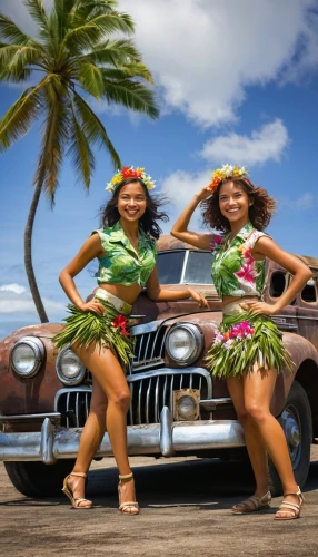 polynesians,hawaiians,hawaiiana,tahitians,hula,classic car and palm trees,micronesians,pin-up girls,wahine,pin up girls,retro pin up girls,cuba background,edsel,aloha,polynesian girl,mokulele,afro american girls,aerocaribbean,hawaiiensis,luau,Conceptual Art,Fantasy,Fantasy 04