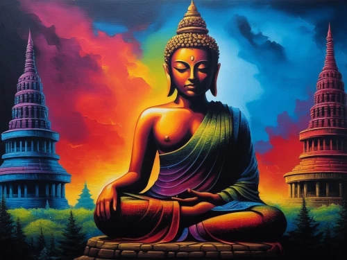 buddha purnima,buddhadev,bodhgaya,siddharta,siddhartha,theravada buddhism,buddhadharma,buddha,dhamma,buddhaghosa,budha,thai buddha,theravada,dhammapada,bodhisattva,mahabodhi,somtum,budh,abhidhamma,buddhahood,Illustration,Realistic Fantasy,Realistic Fantasy 25