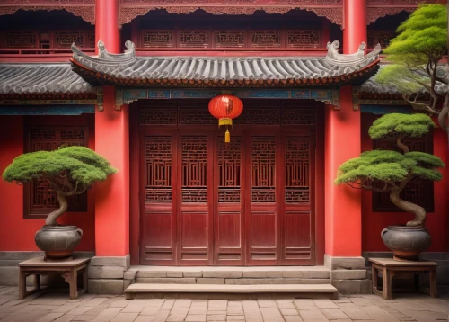 asian architecture,shuozhou,red lantern,chaozhou,qibao,dojo,hall of supreme harmony,pingyao,soochow,hengdian,wudang,buddhist temple,sanshui,zhaozhou,jingshan,qingcheng,qufu,suzhou,hanging temple,buddha tooth relic temple,Art,Artistic Painting,Artistic Painting 26