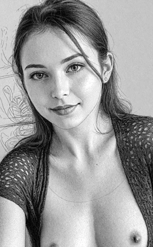 charcoal drawing,liliana,bw,female model,mirifica,areola,charcoal pencil,virginie,charcoal,pencil drawings,liliya,pencil drawing,daisy 1,girl in t-shirt,areoles,sepia,tetas,biljana,mastectomies,female beauty,Design Sketch,Design Sketch,Detailed Outline