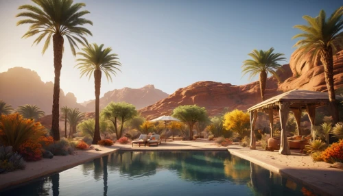 desert landscape,desert desert landscape,cryengine,oasis,sansar,nuweiba,desertlike,the desert,palms,royal palms,desert,palmtrees,flowerful desert,desert background,two palms,sabhavasu,resort,palm trees,uncharted,tropico,Photography,General,Fantasy