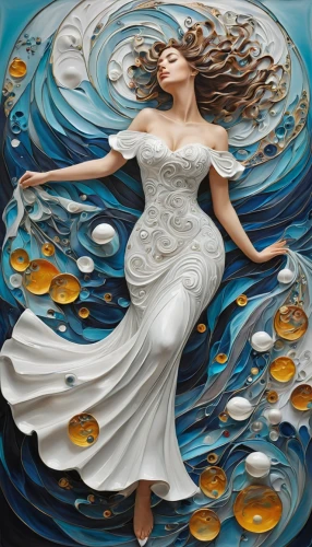 amphitrite,fluidity,sirene,whirlpool,whirling,water nymph,sirena,whirlpools,whirlwinds,the sea maid,riverdance,ondine,swirling,naiad,gracefulness,undine,ophelia,ariadne,oil painting on canvas,whirled,Illustration,Paper based,Paper Based 11