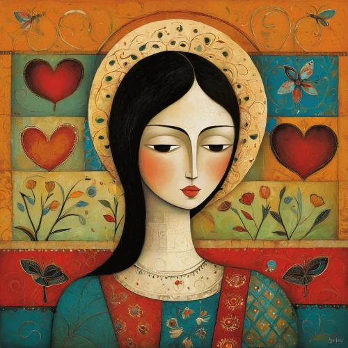 viveros,praying woman,saint valentine,iconographer,woman praying,the prophet mary,dove of peace,the angel with the cross,golden heart,the angel with the veronica veil,milentijevic,evgenia,winged heart,lovinescu,portrait of christi,behbehani,yevgenia,todorovic,annunciation,tangere,Art,Artistic Painting,Artistic Painting 29