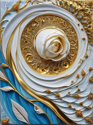 gold foil art,blue sea shell pattern,gold paint stroke,abstract gold embossed,oratore,goldwind,golden wreath,goldmoon,gold art deco border,art deco ornament,orler,marble painting,gold paint strokes,gilding,gold filigree,spiral art,nautilus,karchner,gold leaf,duenas,Photography,General,Realistic