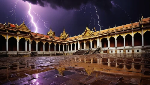 buddhist temple complex thailand,cambodia,thai temple,grand palace,vientiane,penh,xishuangbanna,luang,phnom,hluttaw,prasathinphimai,khmer,hall of supreme harmony,siemreap,kampuchea,kuthodaw pagoda,naypyitaw,myanmar,monywa,siem reap,Conceptual Art,Daily,Daily 32