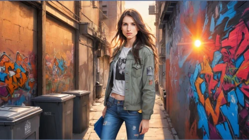 jeans background,photographic background,alleyways,portrait background,alleys,alleyway,creative background,image manipulation,concrete background,alley,denim background,city ​​portrait,colorful background,origliasso,photoshop manipulation,graffiti,graffitti,image editing,brick wall background,photo session in torn clothes