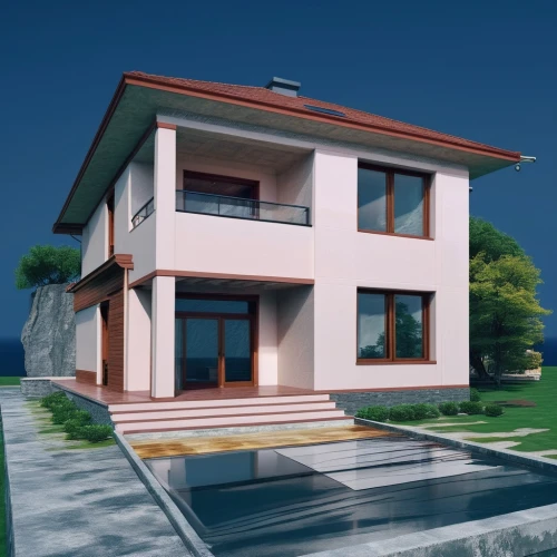 3d rendering,modern house,sketchup,render,inmobiliaria,houses clipart,residential house,3d render,exterior decoration,3d rendered,renders,architettura,house shape,thermal insulation,3d model,inmobiliarios,homebuilding,house drawing,vivienda,two story house