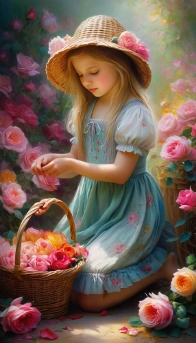 girl picking flowers,flower painting,picking flowers,girl in flowers,little girl in pink dress,girl in the garden,girl picking apples,gekas,children's background,flower girl,beautiful girl with flowers,little girl fairy,painter doll,girl praying,splendor of flowers,wishing well,painting easter egg,flower fairy,painting eggs,chalk drawing,Conceptual Art,Daily,Daily 32