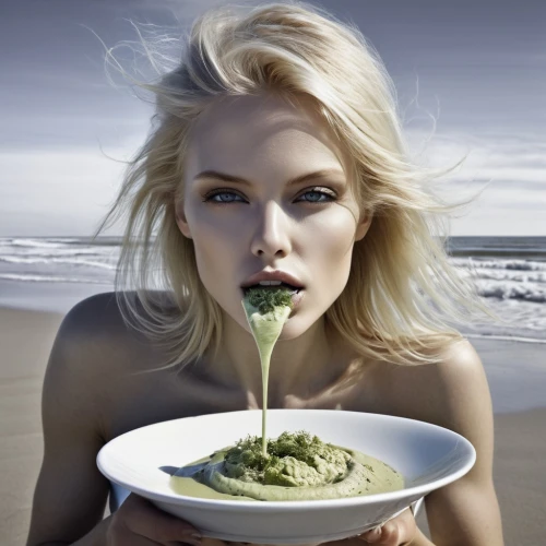 chlorella,vinoodh,raw food,green curry,wheatgrass,superfood,seaweed,biobased,vegetarian,herbivore,diet icon,moringa,anorexia,eat away,healthy eating,appetit,orthorexia,pea puree,vegetarianism,ginta,Photography,Black and white photography,Black and White Photography 07