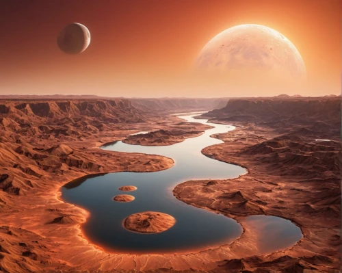 alien planet,barsoom,red planet,alien world,futuristic landscape,gliese,planet mars,exoplanets,exoplanet,extrasolar,lunar landscape,cydonia,astrobiology,planetary,habitability,desert planet,inner planets,fire planet,planum,moon valley,Photography,General,Natural