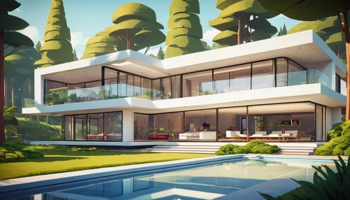 modern house,mid century house,tropical house,luxury property,dreamhouse,holiday villa,3d rendering,mid century modern,pool house,luxury home,modern architecture,mansions,dunes house,fresnaye,beautiful home,riviera,render,prefab,contemporary,luxury real estate,Unique,Pixel,Pixel 05