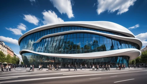 mercedes-benz museum,philharmonie,futuristic art museum,blavatnik,jussieu,etfe,landestheater,futuristic architecture,morphosis,philharmonique,the european parliament in strasbourg,tempodrom,zeil,pleyel,montpellier,french building,mercedes museum,oval forum,julliard,bundestag,Art,Classical Oil Painting,Classical Oil Painting 31