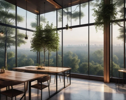 forest house,house in the forest,sunroom,breakfast room,snohetta,tree tops,wooden windows,interior modern design,house in mountains,treehouses,home landscape,3d rendering,sky apartment,roof landscape,renderings,forested,treetops,glass wall,weyerhaeuser,house in the mountains,Illustration,Realistic Fantasy,Realistic Fantasy 12