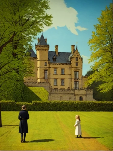 downton,pemberley,miniaturist,ritzau,palladianism,fontainebleau,victorian,strathallan,chateauesque,the victorian era,doll's house,harlaxton,waddesdon,duvillard,ecosse,roxburghe,royaumont,victorianism,legwold,maison,Art,Classical Oil Painting,Classical Oil Painting 13