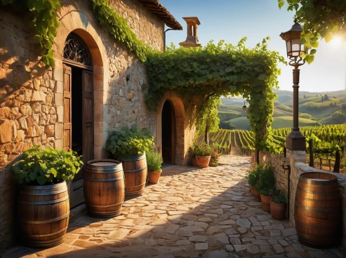 tuscany,vineyards,tuscan,toscane,vineyard,provencal,wine region,provencal life,toscana,wine barrel,pienza,montalcino,wine barrels,provence,tuscans,wine-growing area,vintner,wine growing,winery,wine country,Art,Classical Oil Painting,Classical Oil Painting 31