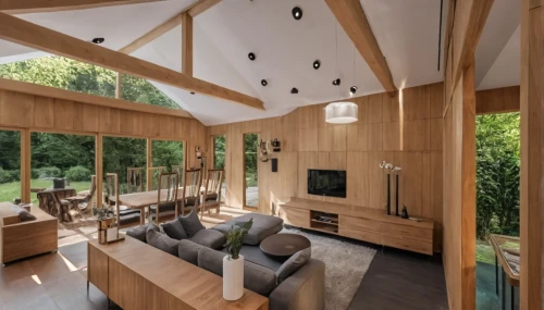 timber house,treehouses,inverted cottage,forest house,tree house,dunes house,wooden beams,tree house hotel,interior modern design,cubic house,treehouse,modern living room,bohlin,summer house,chalet,cabin,mid century house,house in the forest,folding roof,home interior,Photography,General,Realistic