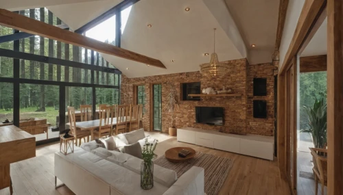 home interior,timber house,interior modern design,forest house,chalet,luxury home interior,loft,wooden beams,family room,beautiful home,fire place,modern living room,cabin,the cabin in the mountains,breakfast room,living room,contemporary decor,livingroom,dunes house,modern kitchen,Photography,General,Realistic
