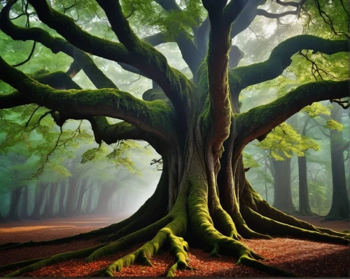 the roots of trees,magic tree,forest tree,beech trees,tree and roots,veluwe,fairytale forest,celtic tree,arboreal,tree canopy,germany forest,european beech,flourishing tree,ents,beech forest,tree grove,oak tree,fairy forest,holy forest,tree lined,Illustration,Paper based,Paper Based 10